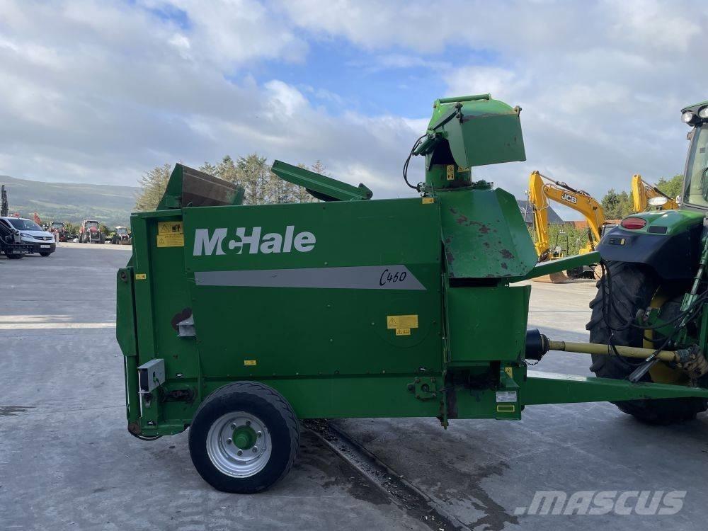 McHale C 460 草捆撕碎機、切割機、拆袋機