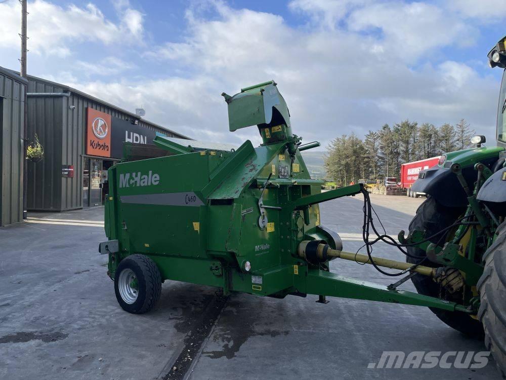 McHale C 460 草捆撕碎機、切割機、拆袋機