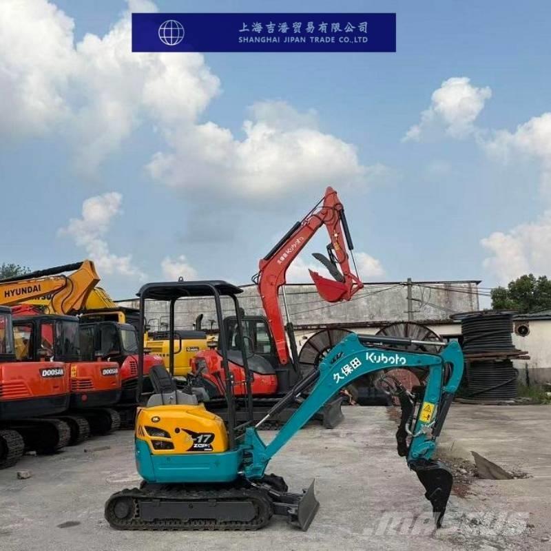 Kubota U 17 小型挖土機/掘鑿機<7t(小型挖掘機)