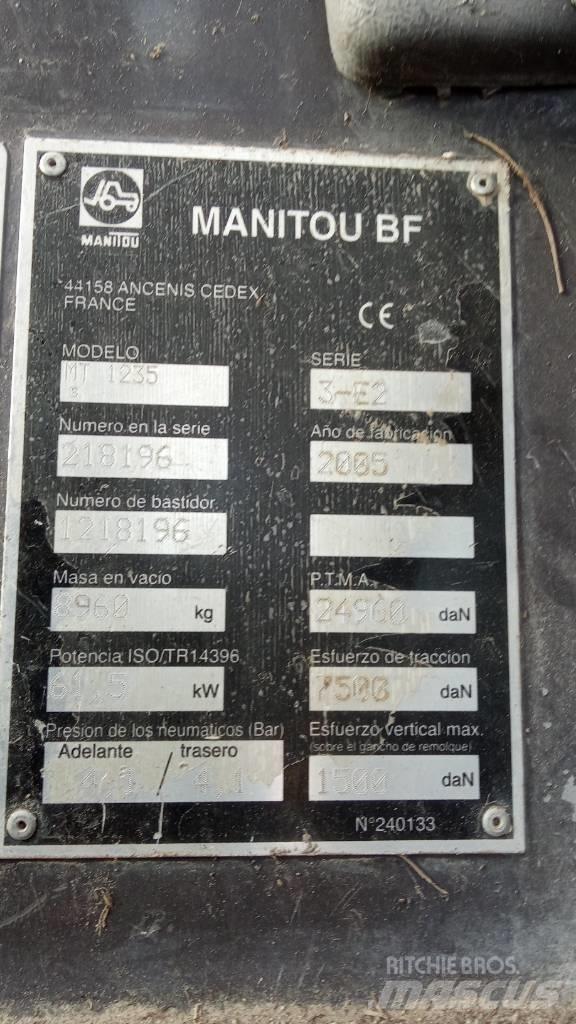 Manitou MT 1235 伸縮臂操作車