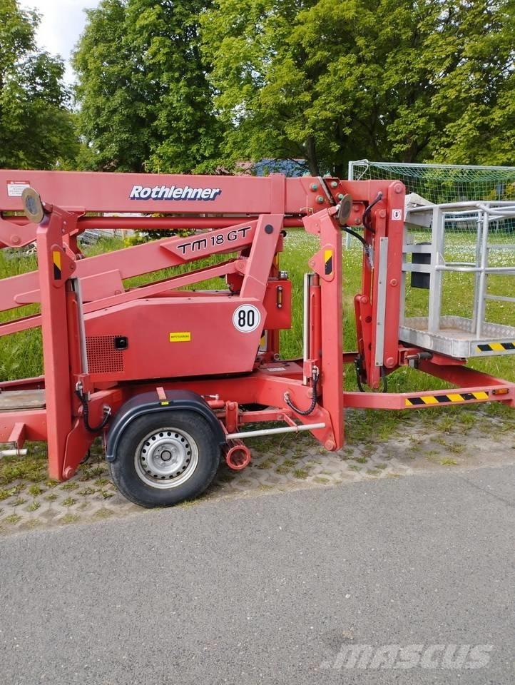 Europelift TM 18 GT 拖車裝載高空作業平台