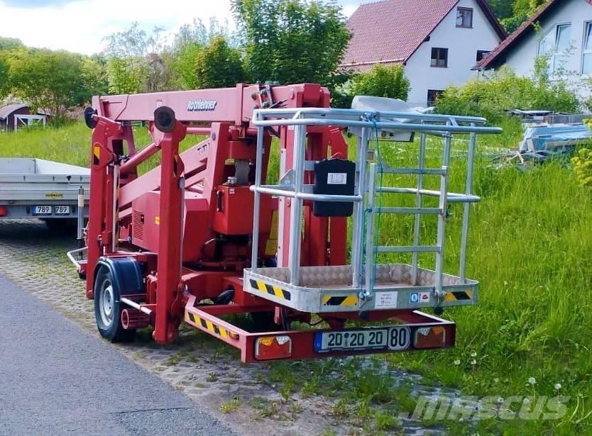Europelift TM 18 GT 拖車裝載高空作業平台