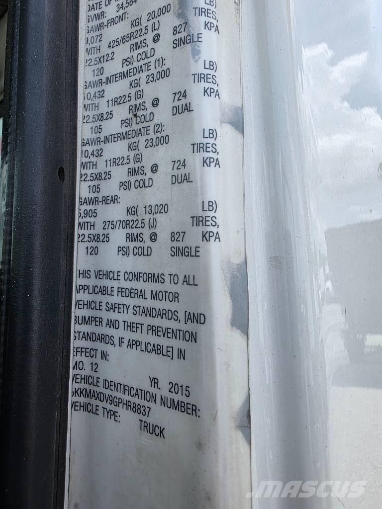 Western Star 4700 SB 曳引機組件