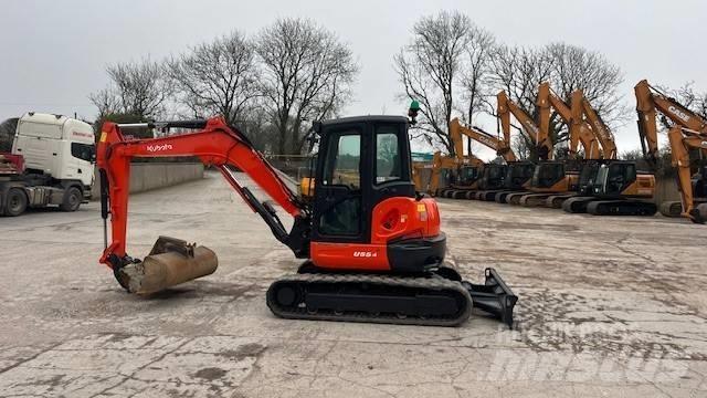 Kubota U 55-4 小型挖土機/掘鑿機<7t(小型挖掘機)