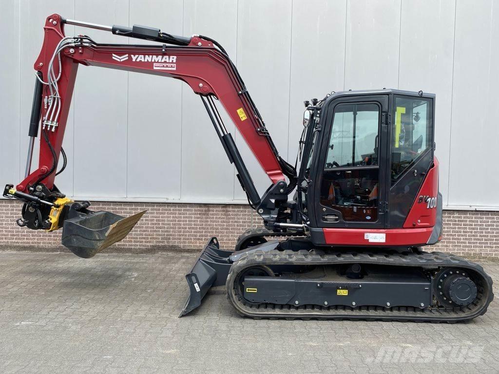 Yanmar SV100-7 中型挖土機/掘鑿機/挖掘機 7t-12t