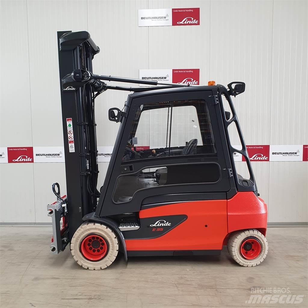 Linde E35L 電動堆高機