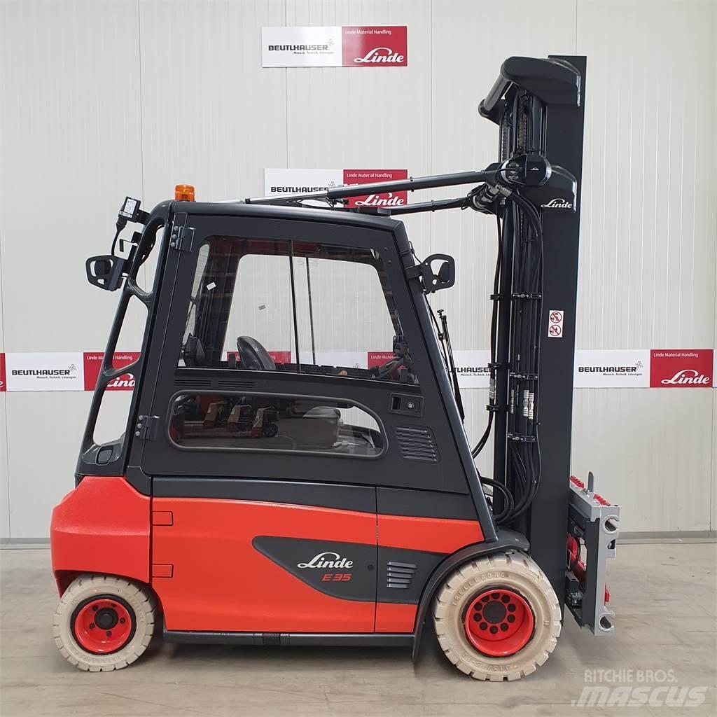 Linde E35L 電動堆高機
