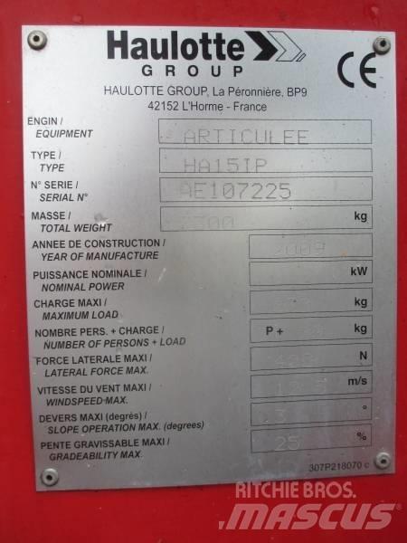 Haulotte HA 15 IP 曲臂高空作業車