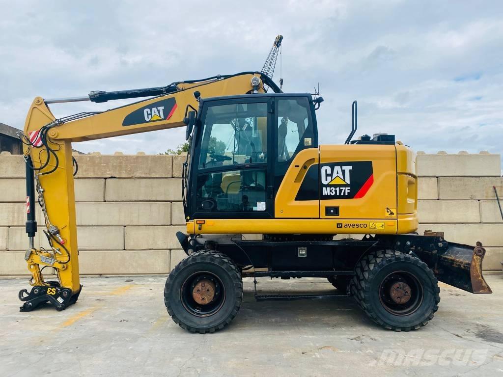 CAT m317f 旋轉式挖土機/掘鑿機/挖掘機