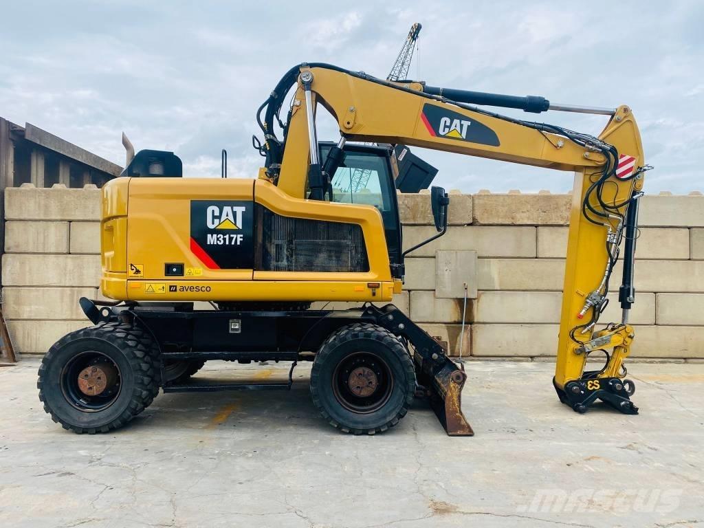 CAT m317f 旋轉式挖土機/掘鑿機/挖掘機
