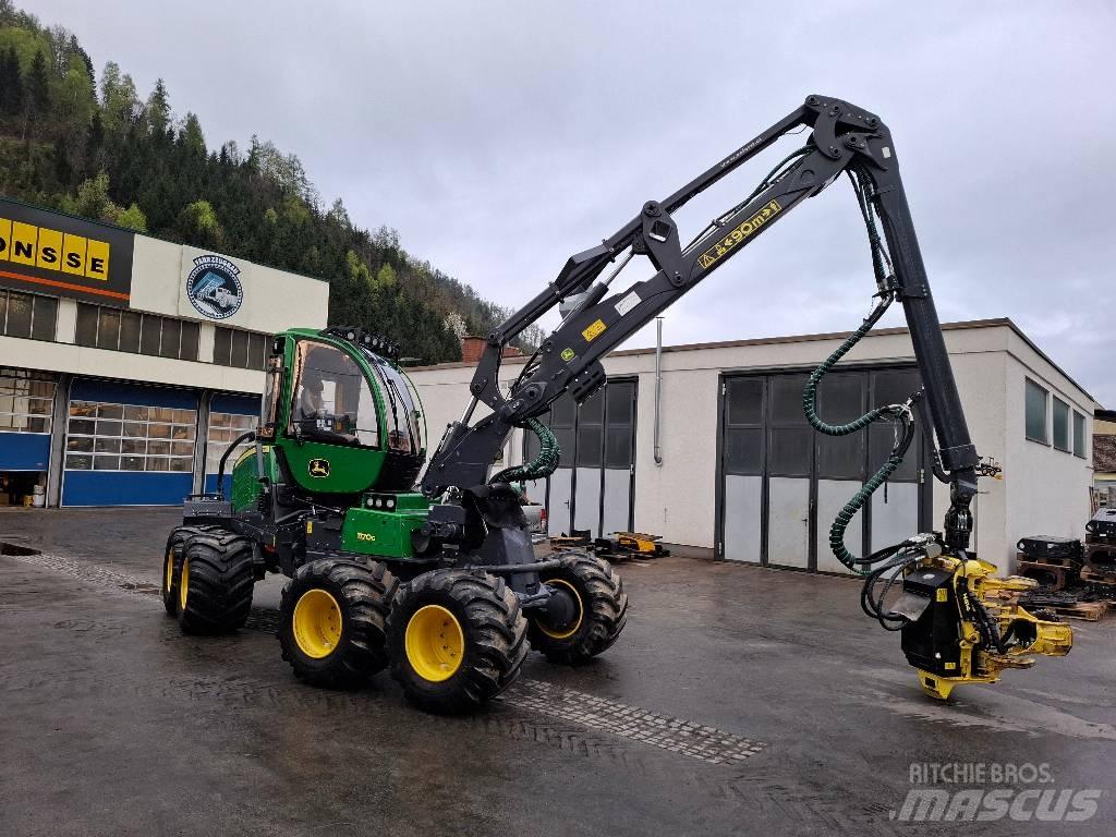 John Deere 1170G 收穫機