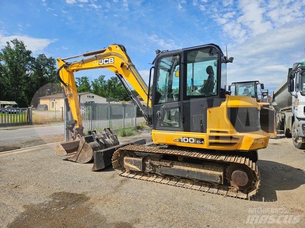 JCB 100 C 中型挖土機/掘鑿機/挖掘機 7t-12t