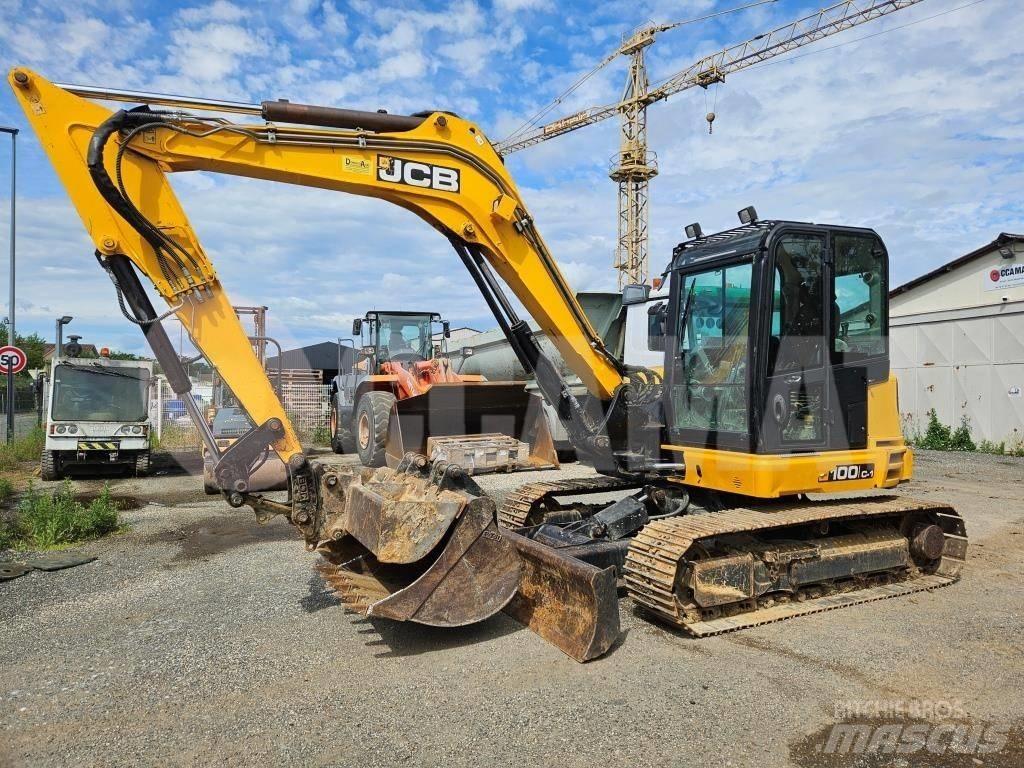 JCB 100 C 中型挖土機/掘鑿機/挖掘機 7t-12t