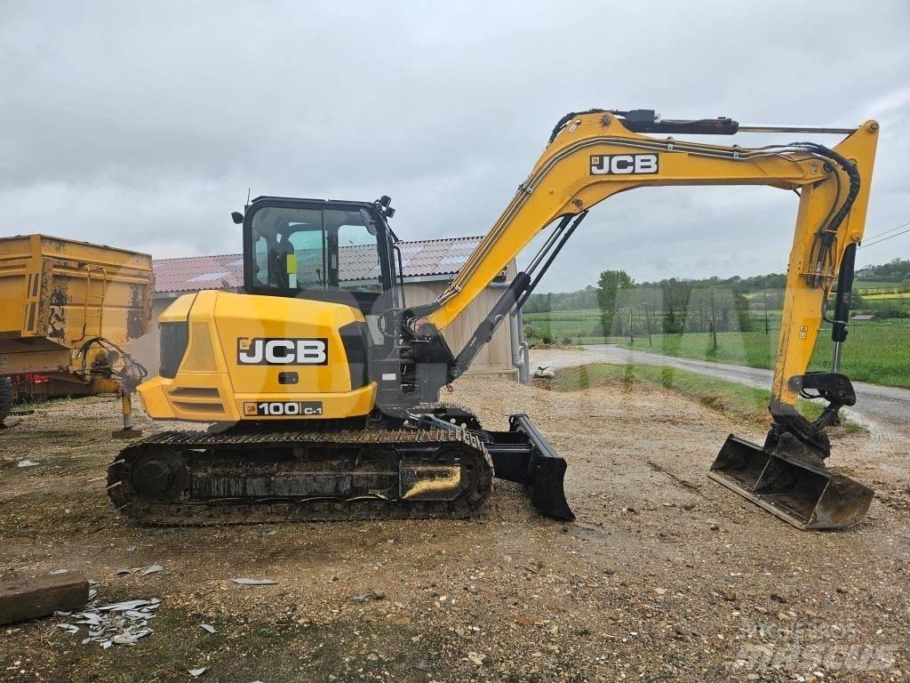 JCB 100 C 中型挖土機/掘鑿機/挖掘機 7t-12t