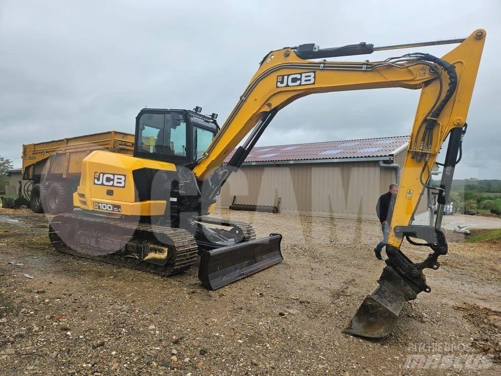 JCB 100 C 中型挖土機/掘鑿機/挖掘機 7t-12t