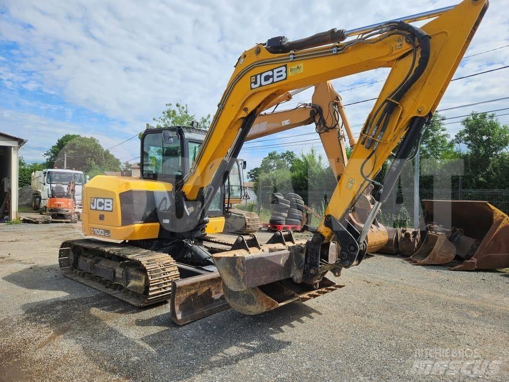 JCB 100 C 中型挖土機/掘鑿機/挖掘機 7t-12t