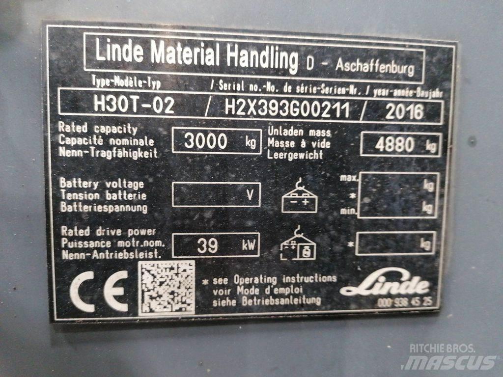 Linde H30T-02 液化石油氣LPG卡車