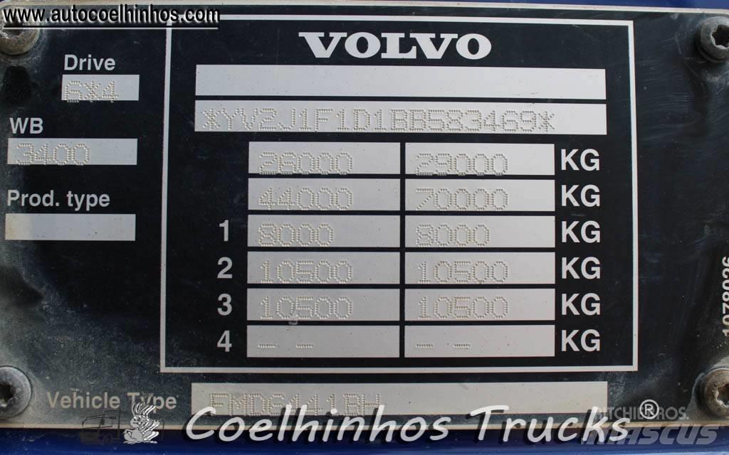 Volvo FMX 410  6x4 傾卸式卡車