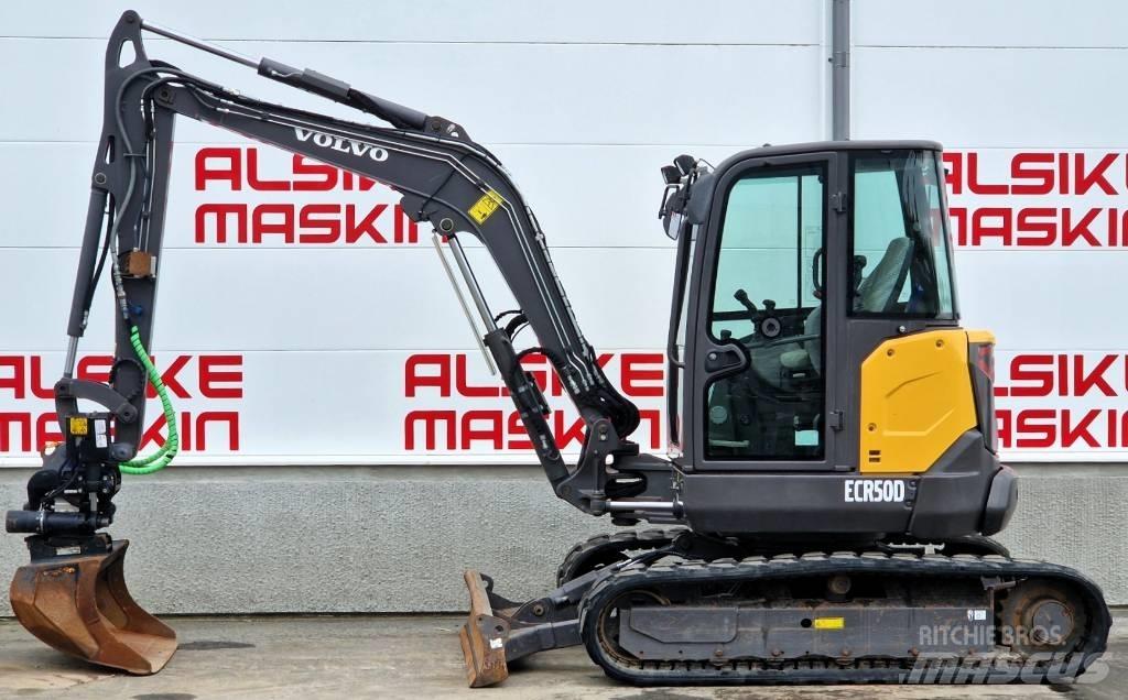 Volvo ECR 50 D 小型挖土機/掘鑿機<7t(小型挖掘機)