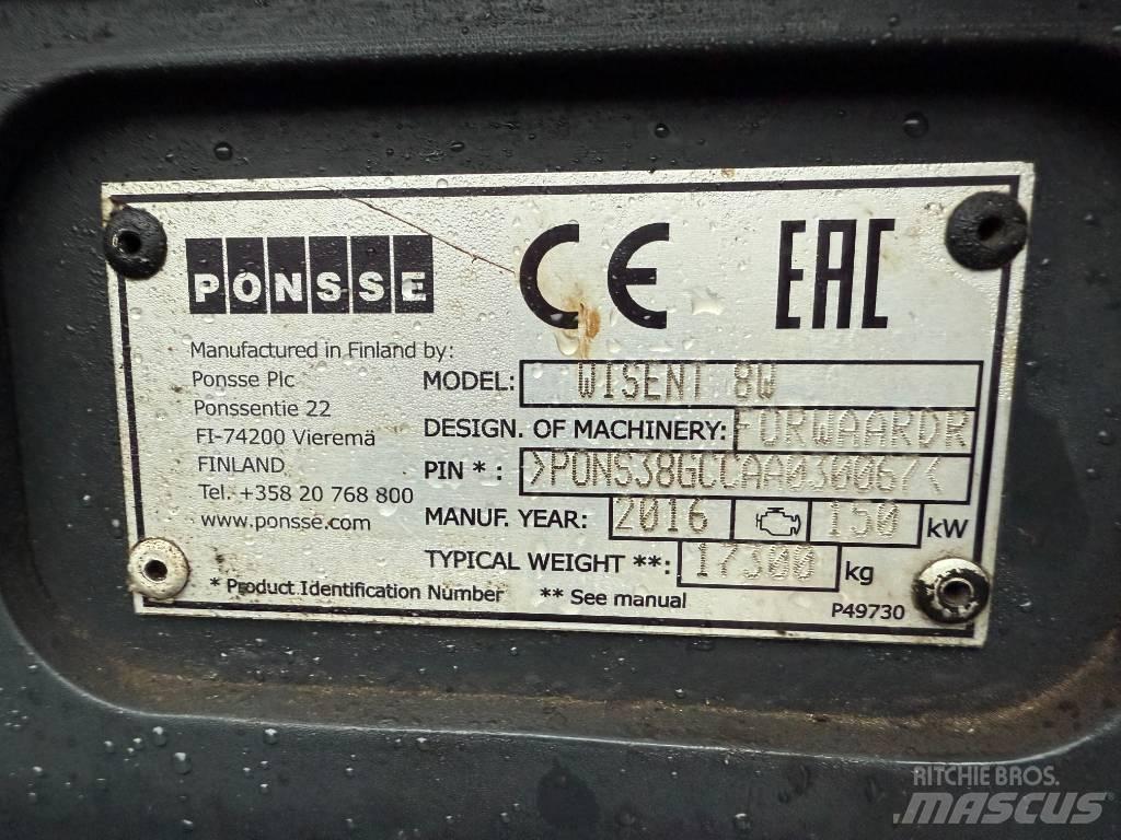 Ponsse WISENT 8W 集運機