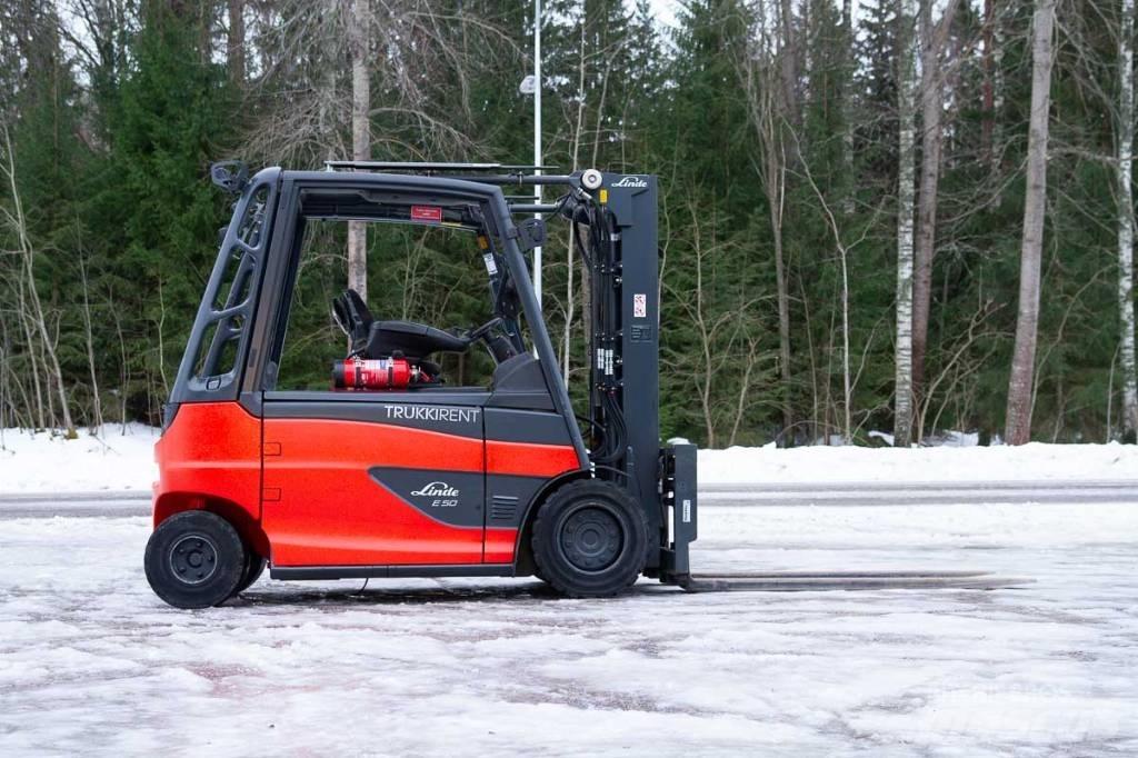 Linde E 50 電動堆高機