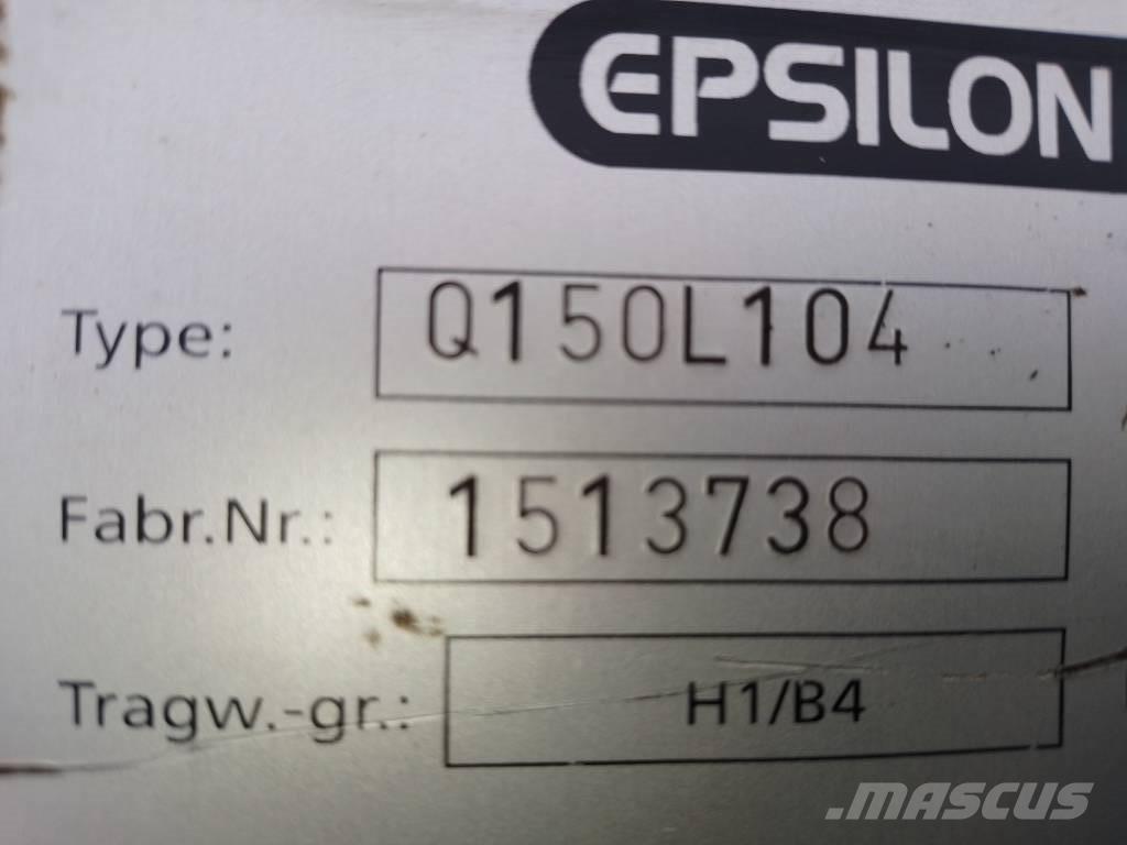 Epsilon Q 150 L104 木材起重機