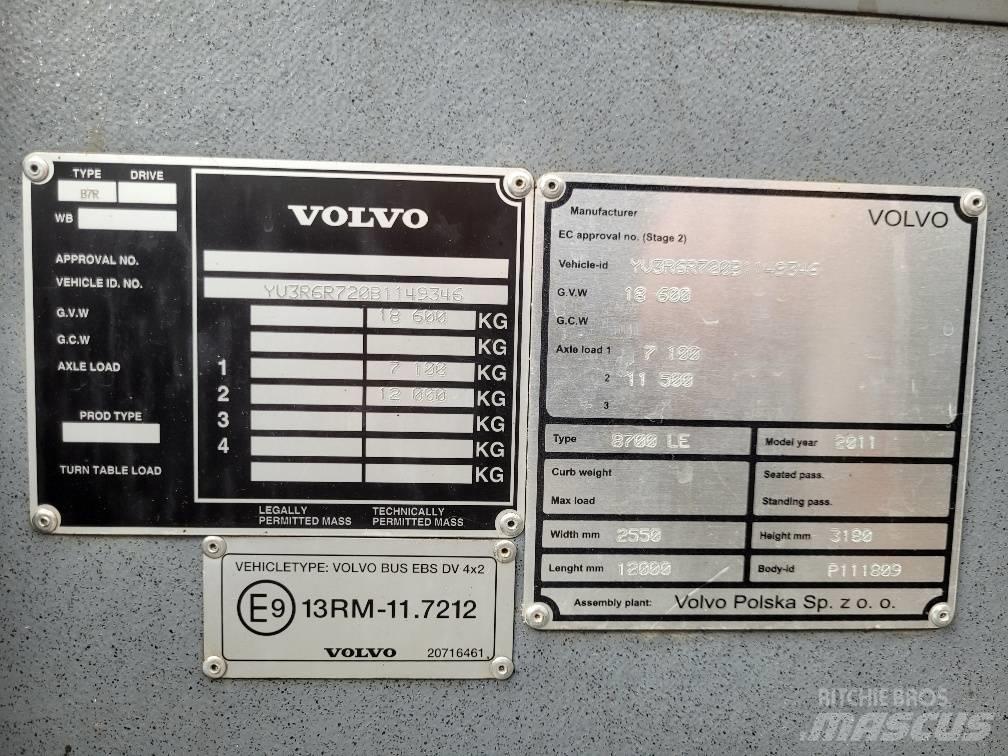 Volvo B7RLE 8700 EEV 市區公車