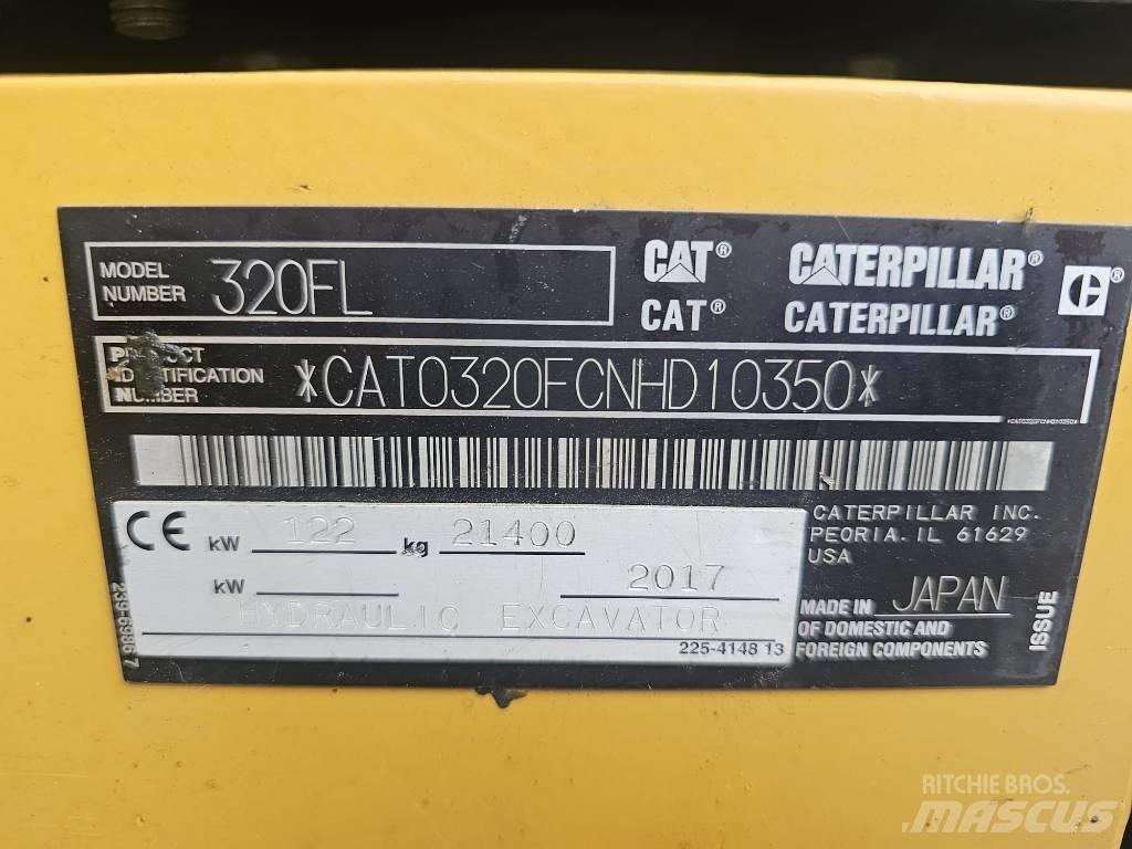 CAT 320FL 履帶式 挖土機/掘鑿機/挖掘機