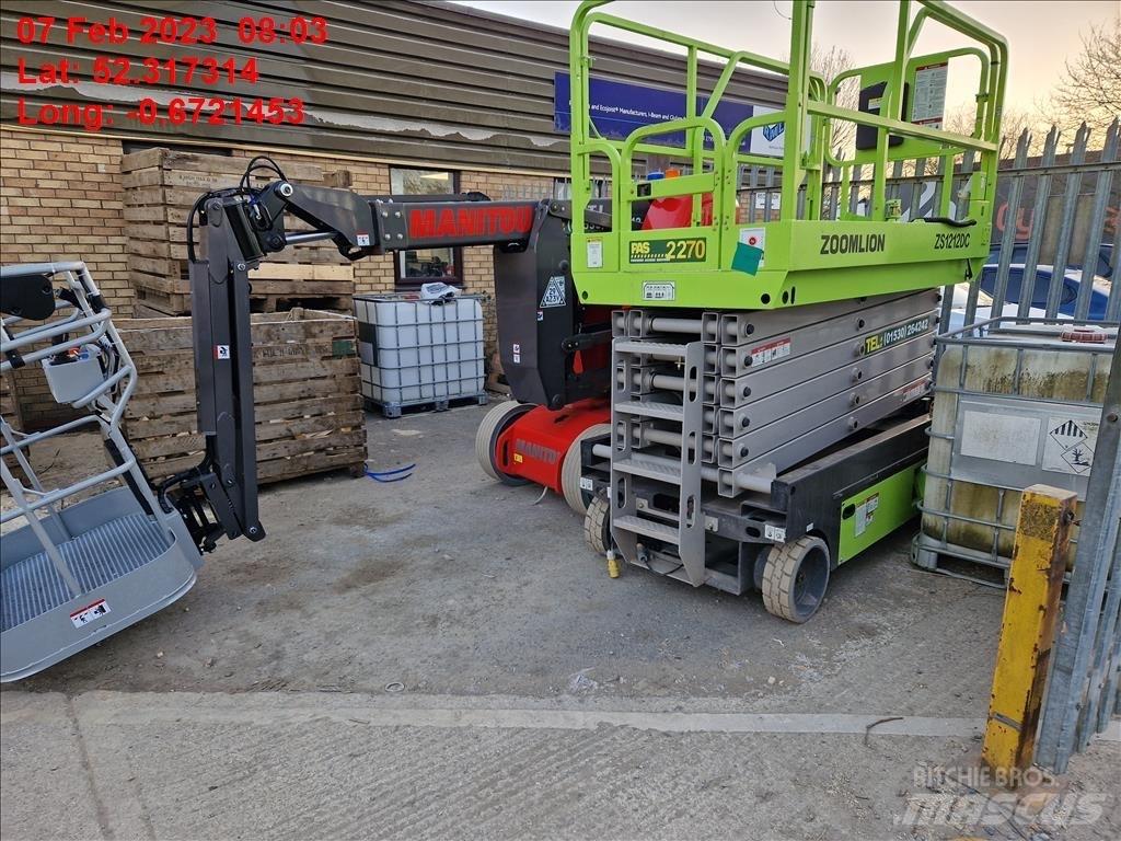 Manitou 120 ETJ 3D 伸縮臂操作車