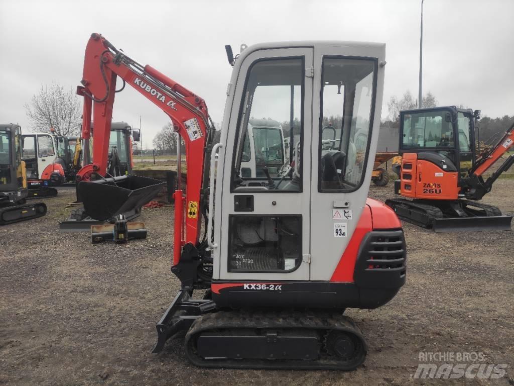 Kubota KX 36-2 alfa 小型挖土機/掘鑿機<7t(小型挖掘機)