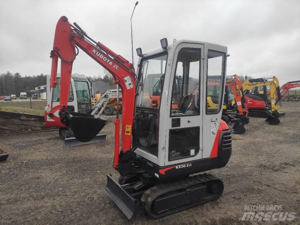 Kubota KX 36-2 alfa 小型挖土機/掘鑿機<7t(小型挖掘機)