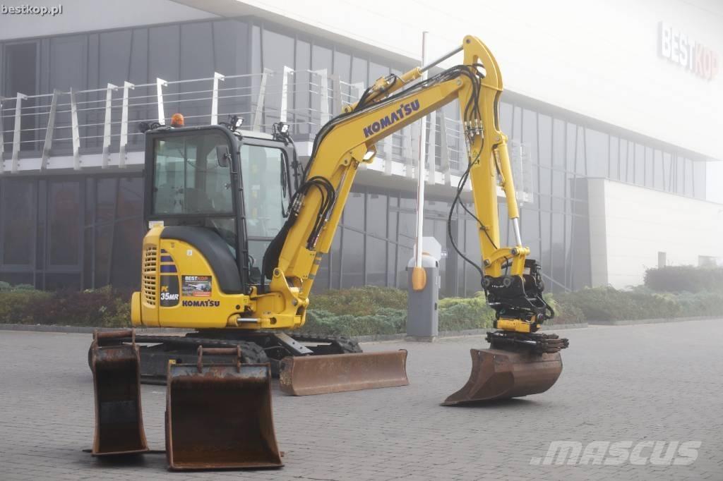 Komatsu PC 35 MR-5 小型挖土機/掘鑿機<7t(小型挖掘機)