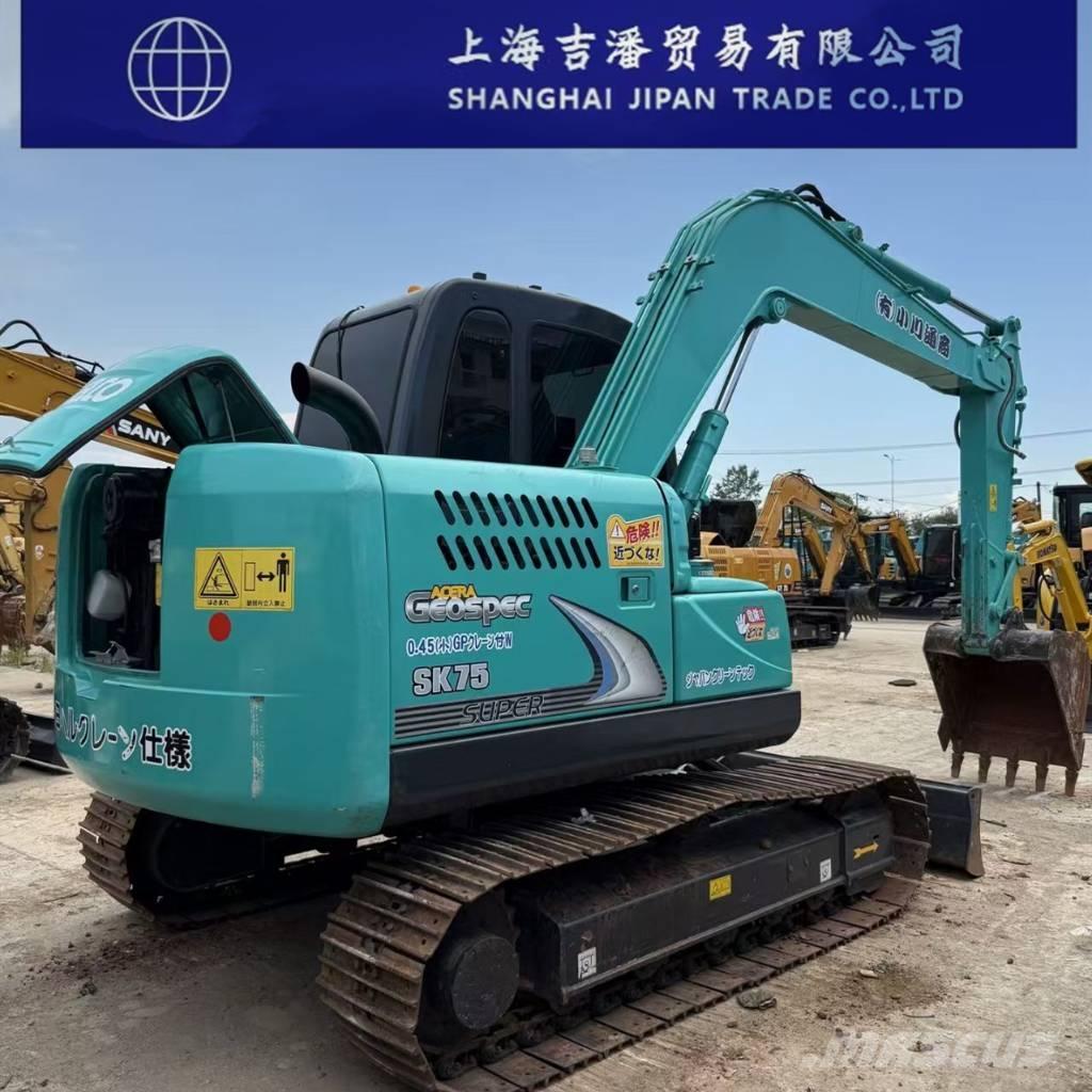 Kobelco SK 75 中型挖土機/掘鑿機/挖掘機 7t-12t
