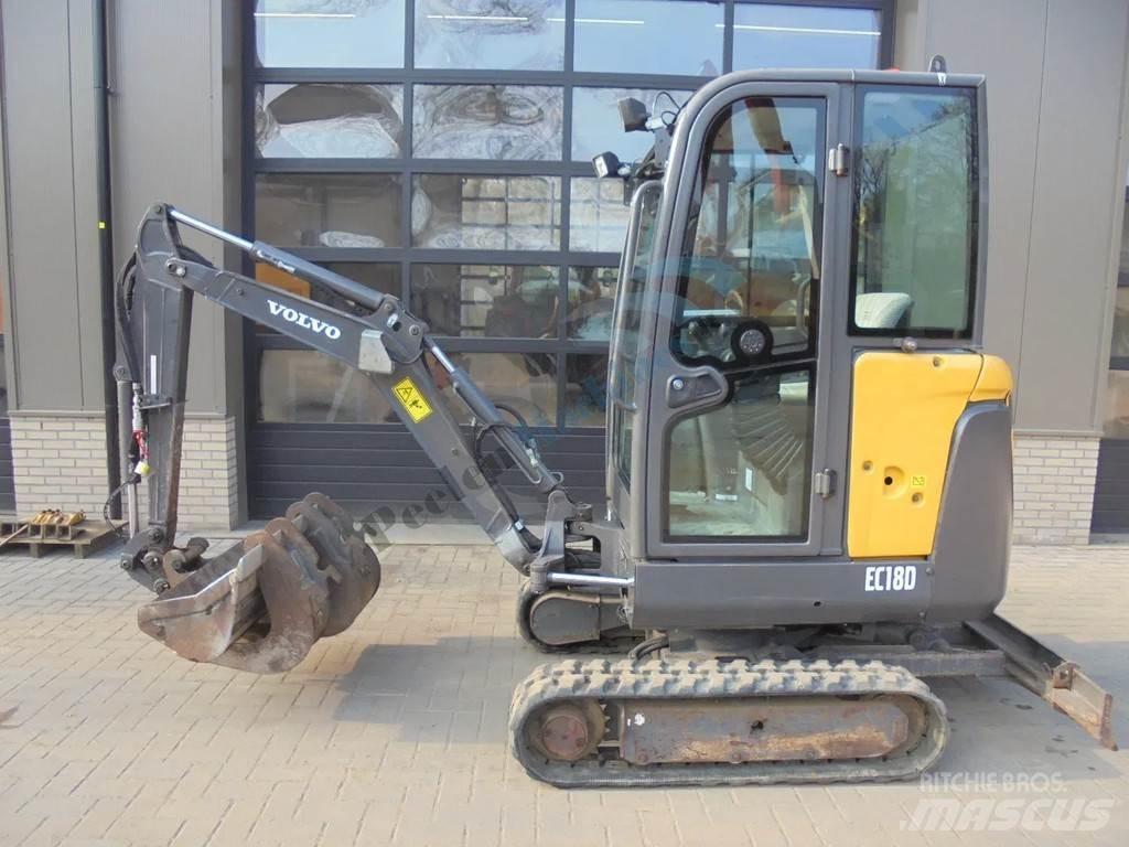 Volvo EC 18 D 小型挖土機/掘鑿機<7t(小型挖掘機)