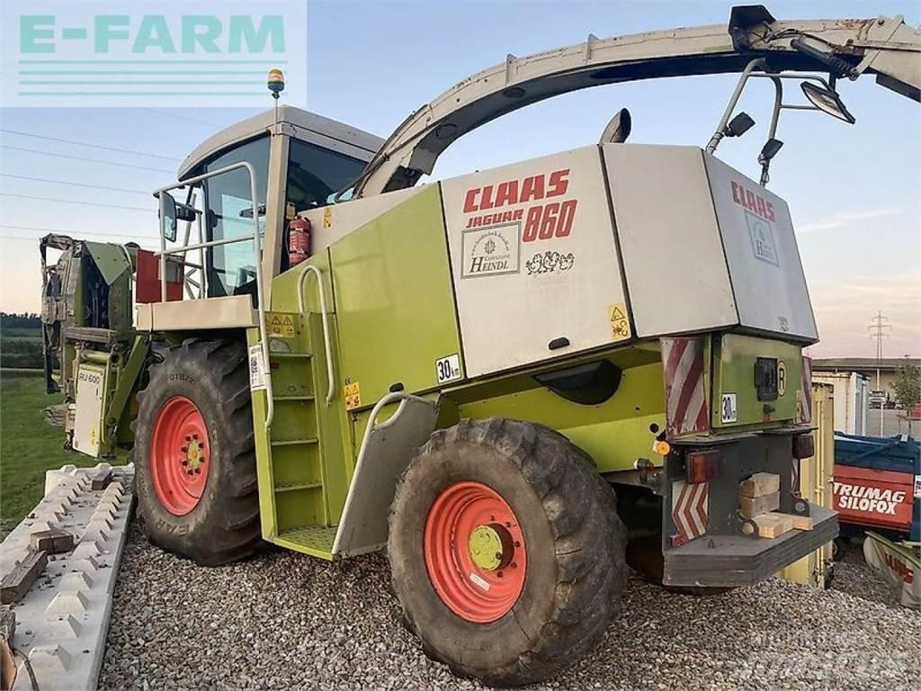 CLAAS jaguar 860 自走式飼料採集機