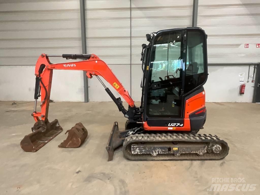 Kubota U 27-4 小型挖土機/掘鑿機<7t(小型挖掘機)