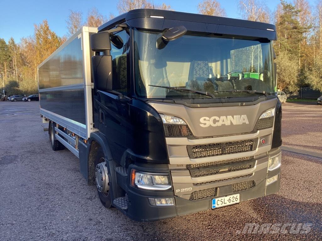 Scania P 250 貨箱式卡車