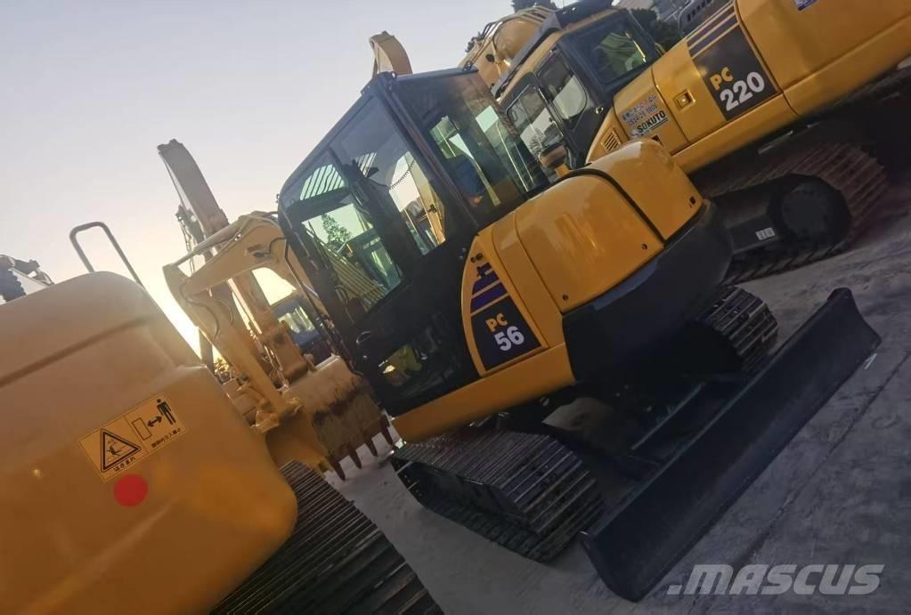 Komatsu PC 56 小型挖土機/掘鑿機<7t(小型挖掘機)