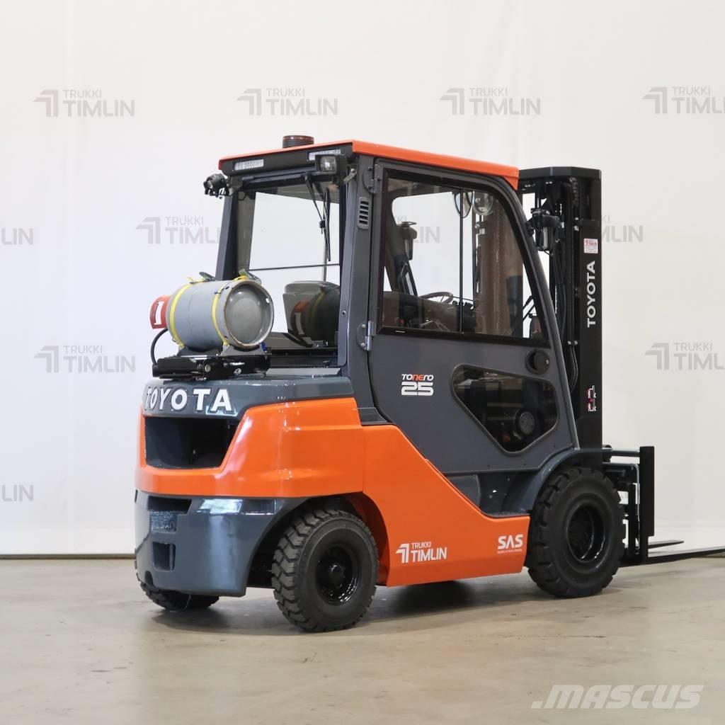 Toyota 02-8FGF25 液化石油氣LPG卡車