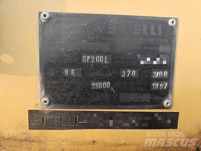 Bitelli SF200 瀝青攤舖機/鋪路機