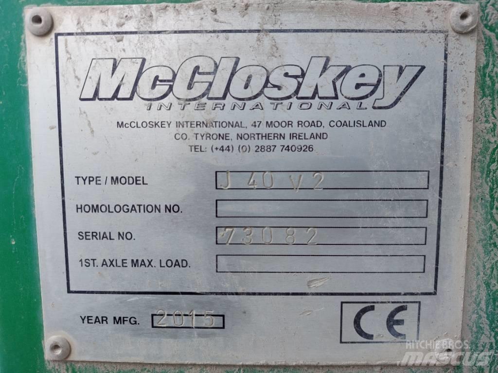 McCloskey J 40 V2 破碎機