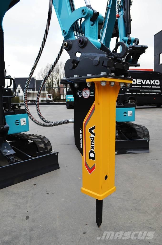  D&A hydr. breekhamers 鐵鎚/碎石機