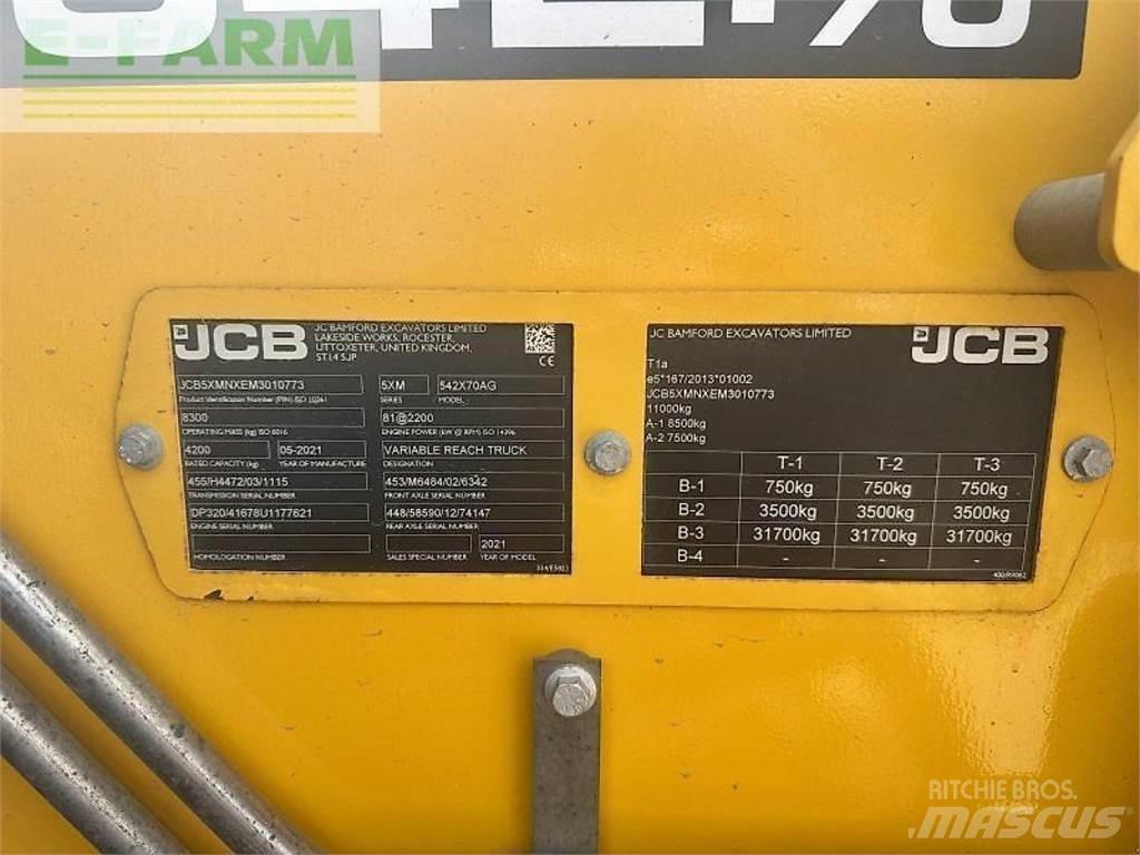 JCB 542-70 農業用伸縮臂裝載機