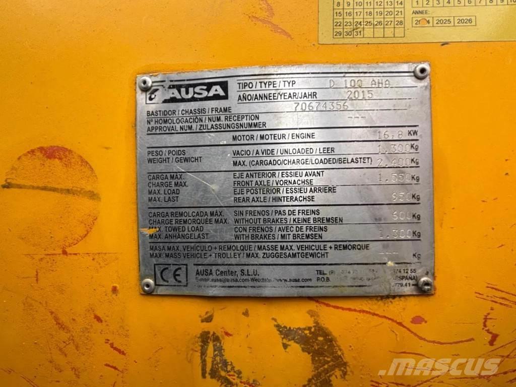 Ausa D 100 AHA 鉸接式起吊車