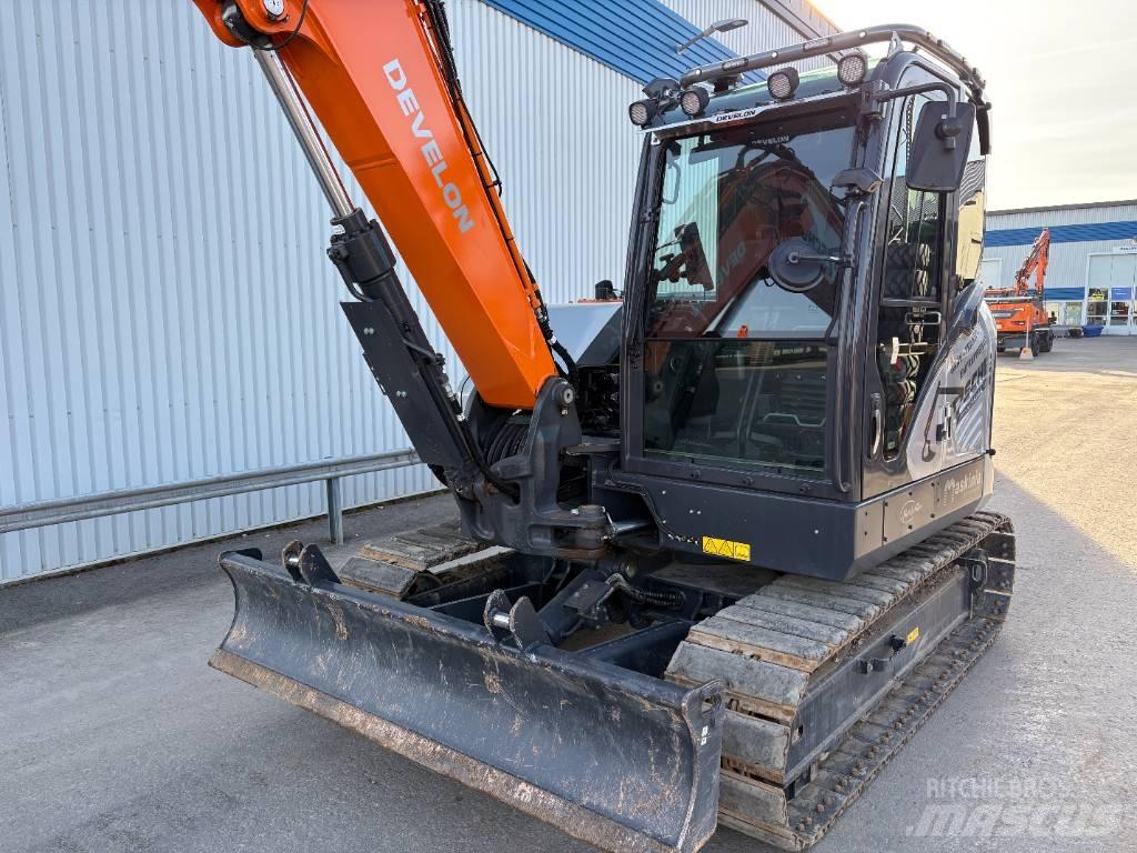 Develon DX 85 R-7 中型挖土機/掘鑿機/挖掘機 7t-12t