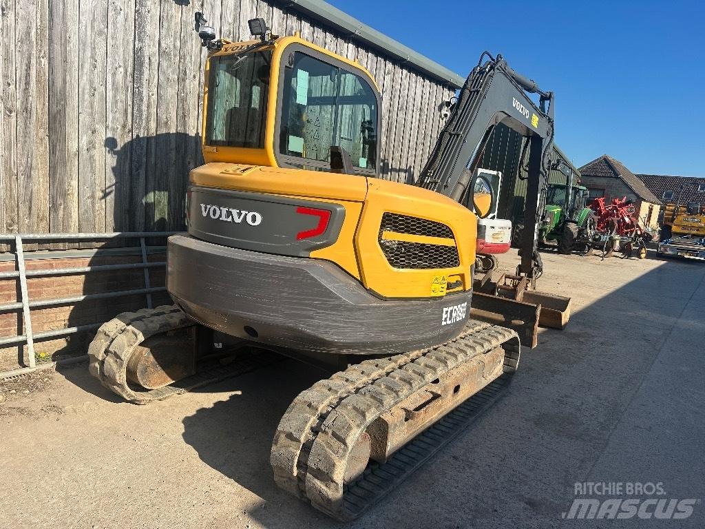 Volvo EC 88 中型挖土機/掘鑿機/挖掘機 7t-12t
