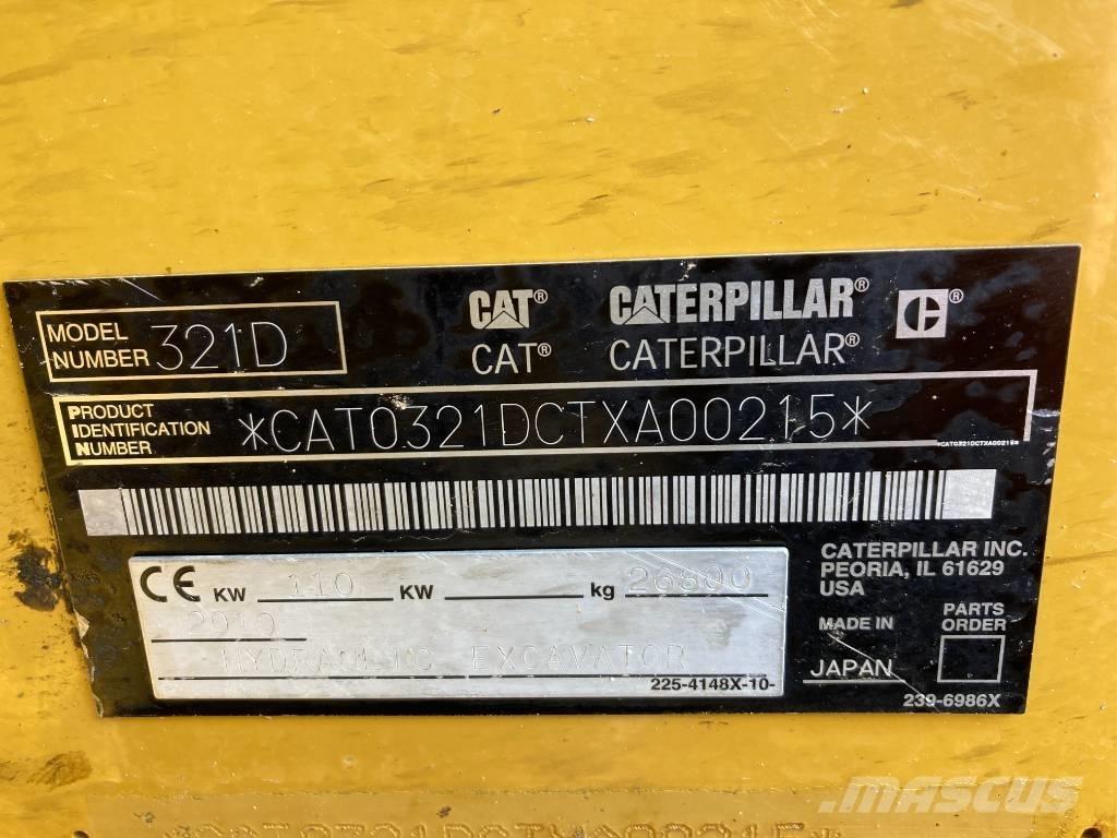 CAT 321 D 履帶式 挖土機/掘鑿機/挖掘機