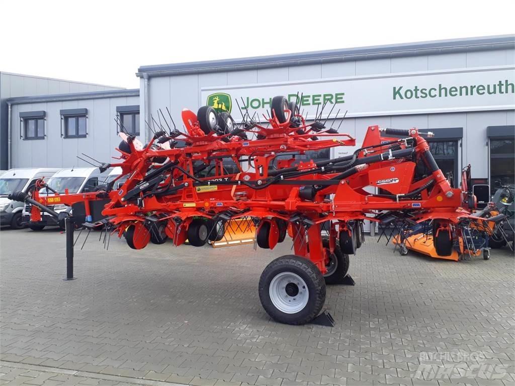Kuhn GF 17003 T 耙與翻草機