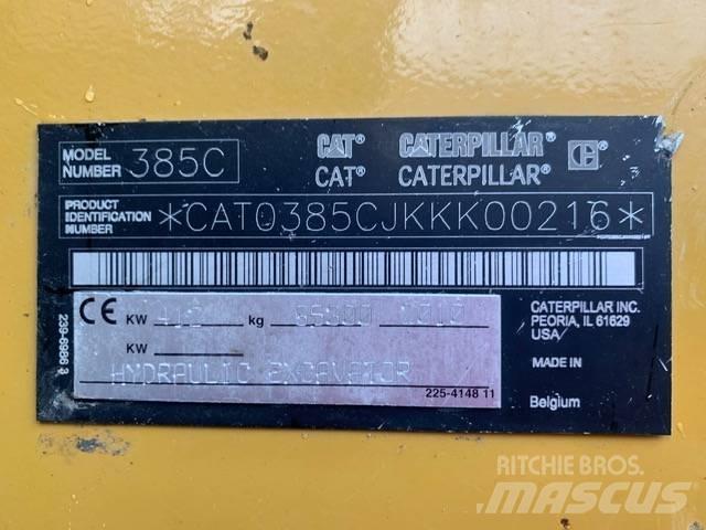 CAT 385 C L  385CL 履帶式 挖土機/掘鑿機/挖掘機