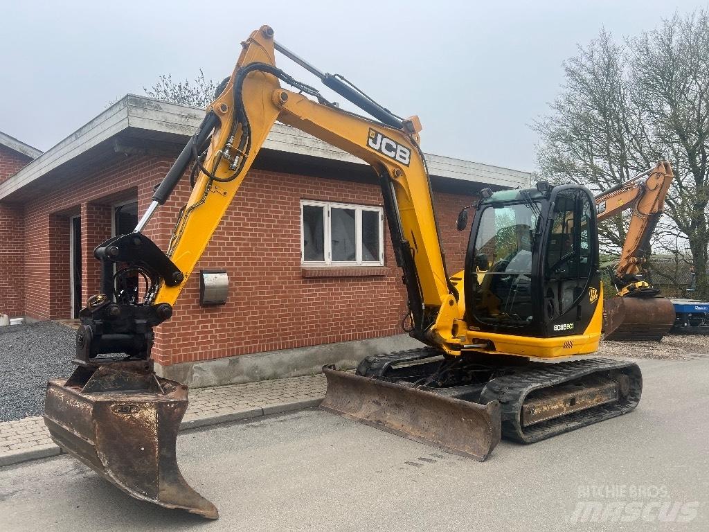 JCB 8085 ECO 中型挖土機/掘鑿機/挖掘機 7t-12t